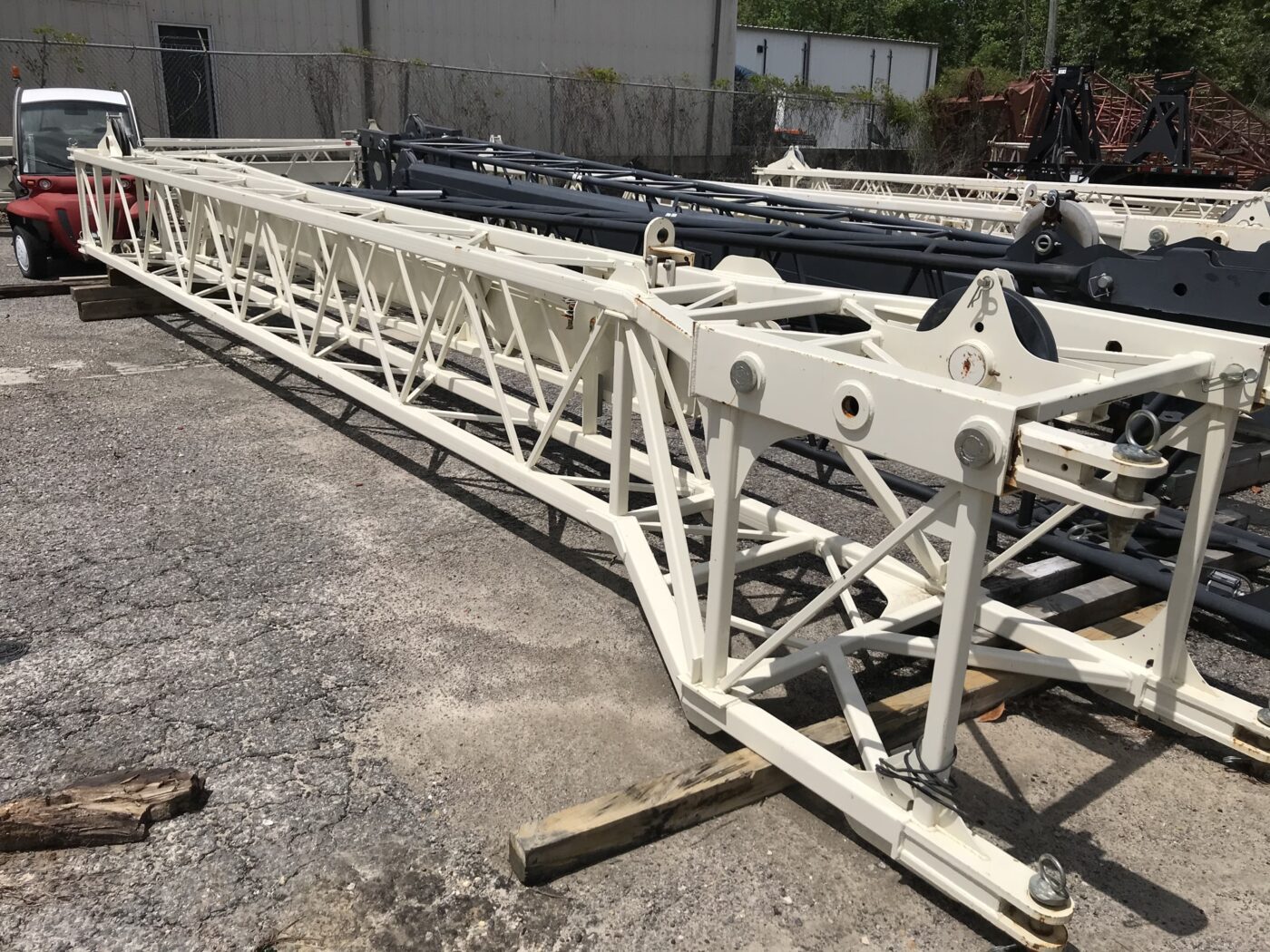 Terex Quadstar 1100 jibs