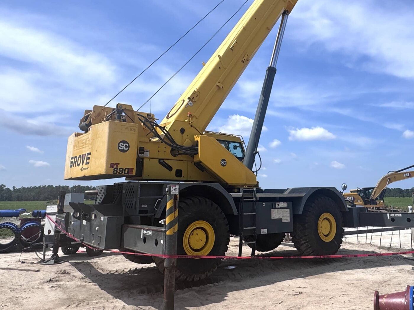 2012 Grove RT-890E crane