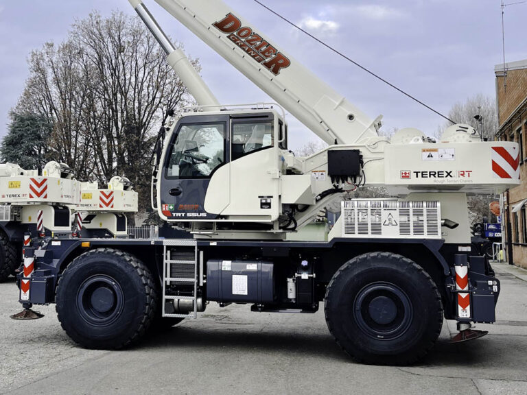 2026 Terex TRT-55US crane with Dozier logo
