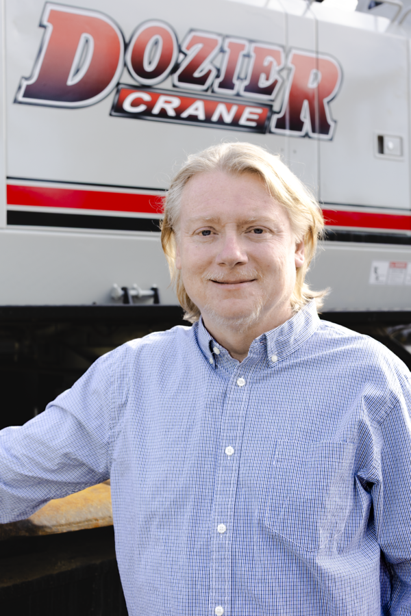 Photo of Todd Harper, CFO of Dozier Crane & Machinery